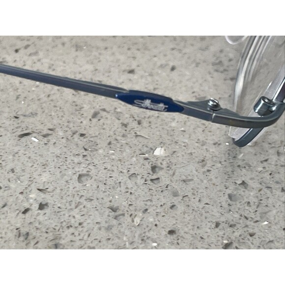 SILHOUETTE M 7417 /40 V 6051 45/22/135 Blue EYEGLASSES Frames Only full rim - Picture 10 of 16